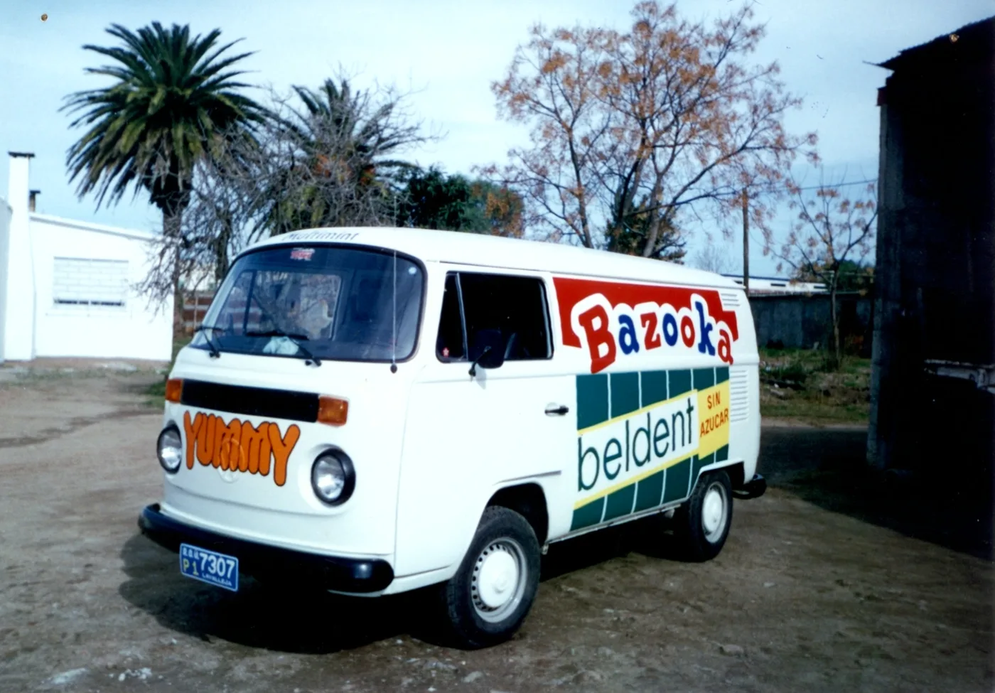 Camioneta de reparto de Sebamar